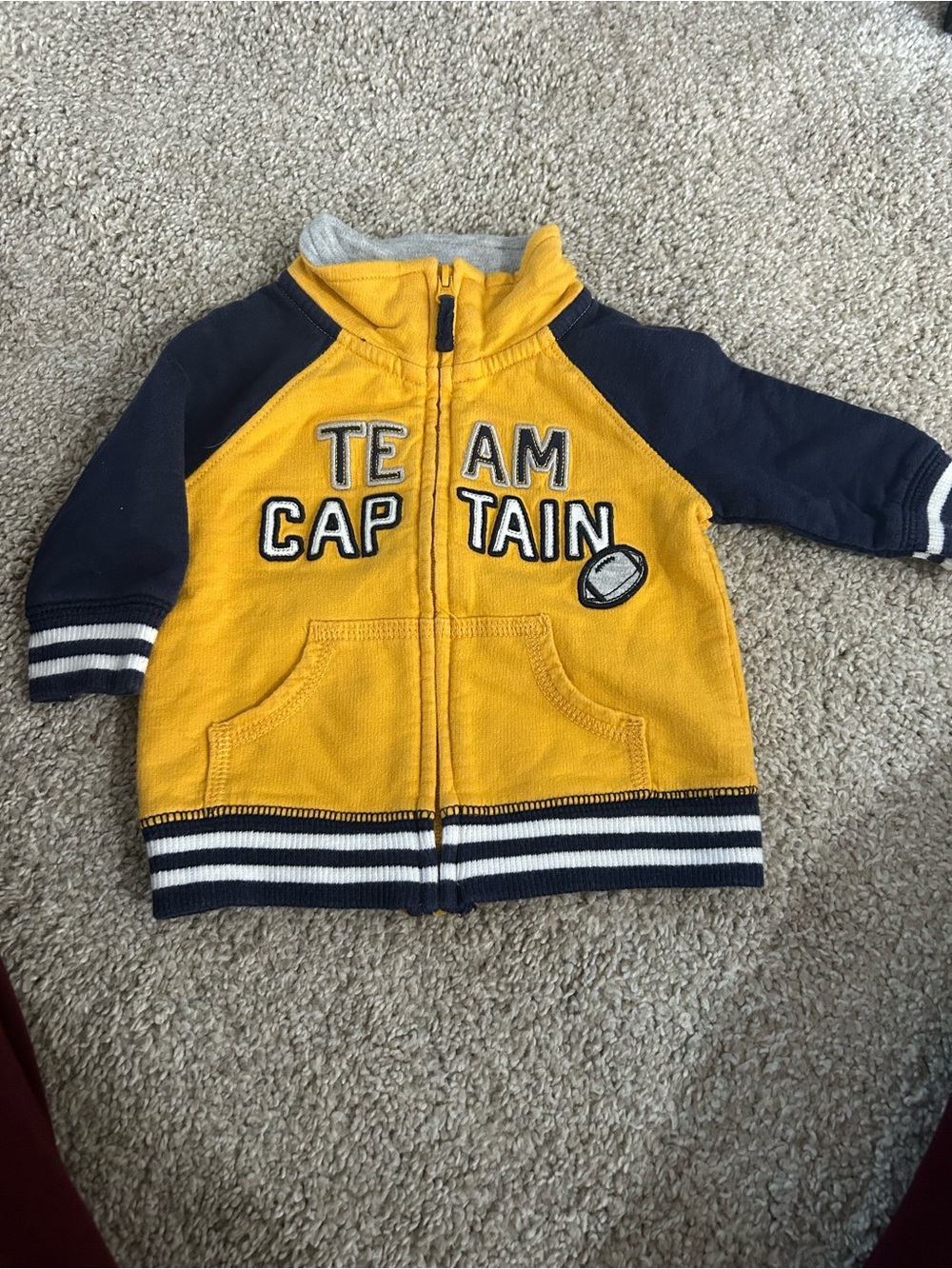 Carters 3 Month "Team Captain" Football Jacket